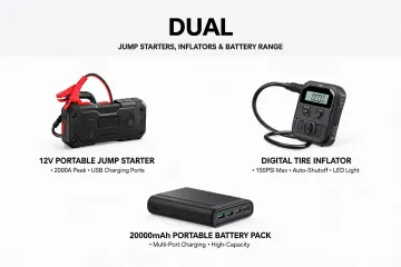 Jump Starters, Inflators & Battery