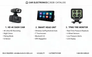 E-commerce car-electronics catalogs